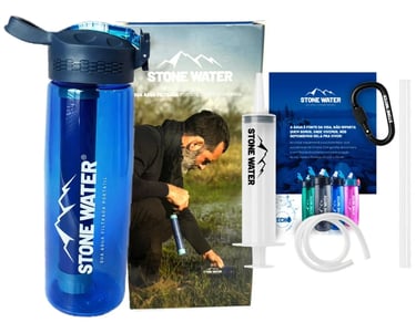 filtro de água stone water, para o acampameto