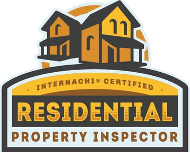 InterNACHI Residential Property Inspector Certification Logo.