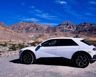 Hyundai Ioniq 5 AWD, EV Roadtrip, Death Valley