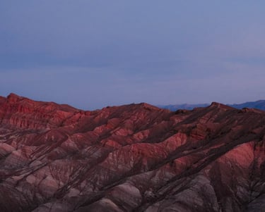 Zabriskie Point Sunrise, Sunrise Death Valley