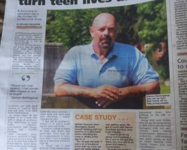 newspaper story about Teen Behavioural Teen addiction treatment rehab Camps teencamps-uk