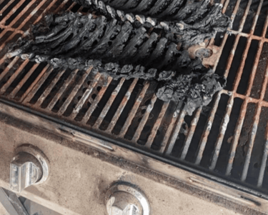 a grill grill with a grill and some food