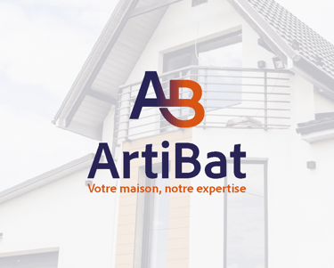 Réalisation : Logo- Identité graphique pour ARTIBAT - Amy Atelier Graphique
