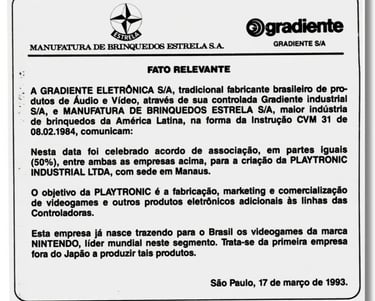O acordo foi anunciado no dia 17 de março de 1993
