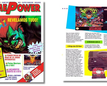 Revista Game Power edição 01 julho de 1992, publicou o artigo: A Nintendo vem aí