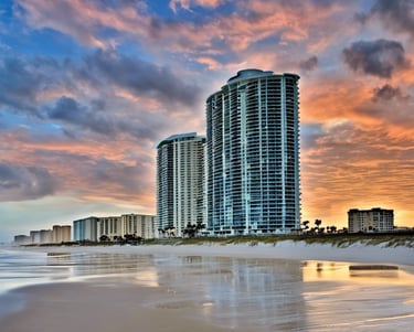 Florida beachfront hotel