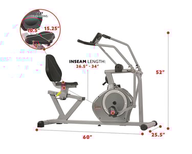 recumbent bike details