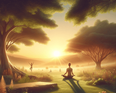 a person discovering the beginning