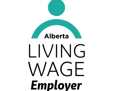 Alberta living wage employer logo