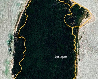 a small island