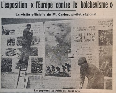 Le bolchevisme contre l'Europe Lille préparatifs