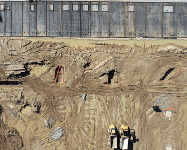 obras seguimientos drones aereo seguridad