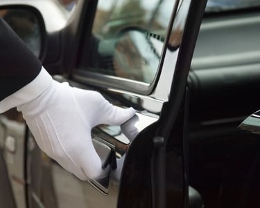 Chauffeur available at your door step