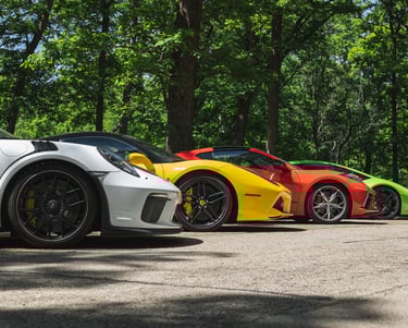 Des supercars tokénisées garés pour un club de copropriétairs