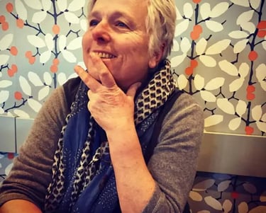 Photos of felt artist Kirsti Sandoy