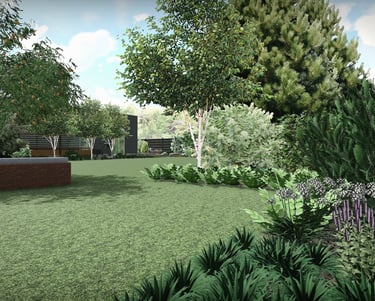 kiemo apželdinimo vizualizacija