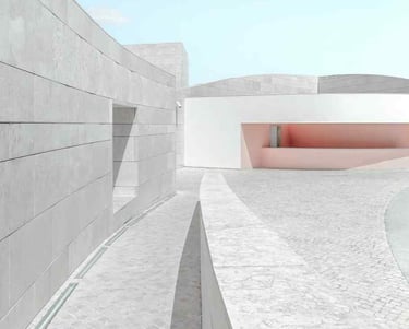 Beautiful Concrete show case showing decorative, stamped and Cut concrete