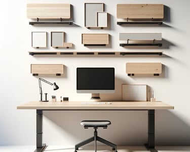 Escritorio elevable personalizable