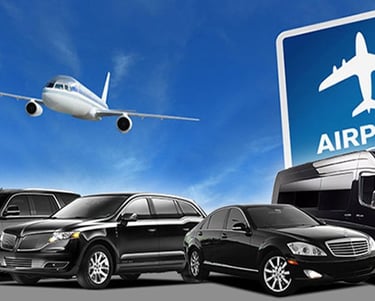 a group of cars parked in front of a sign that says airport in muscat