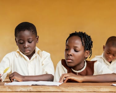 Children learning together