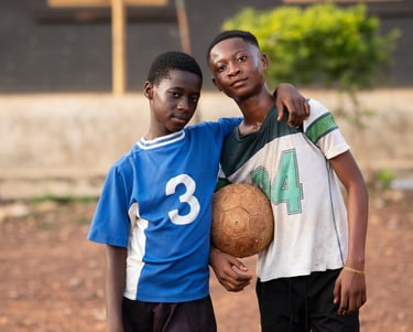 Football players children
