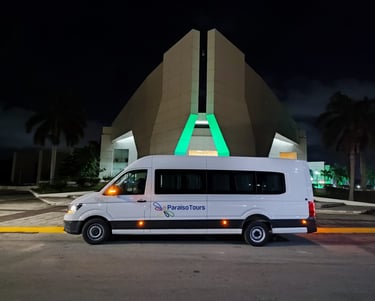 Taxi privado desde Aeropuerto de Chetumal hasta Tulum y alrededores.