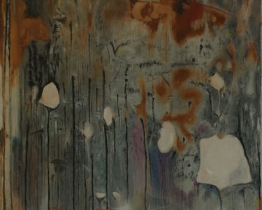 Oil on canvas painting