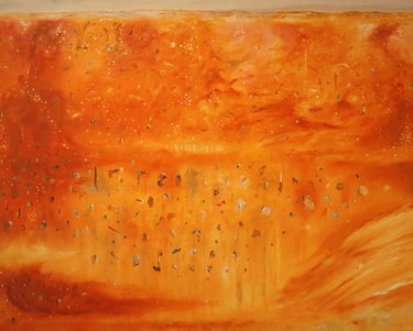 Landscape 8. Oil on canvas. 2022. 152 x 91 cms. Private Collection.
