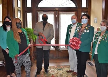 Reach Two ribbon cutting ceremony with the City of Valdosta and Pastor Aaron Winston