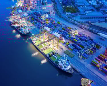 #containership #loading #seaport