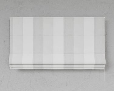 Baltai ir pilkai dryžuota romanetė