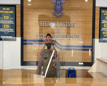 front office satlantas polres bogor