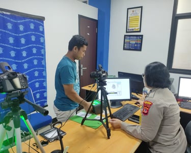 pemotoan sim polres bogor