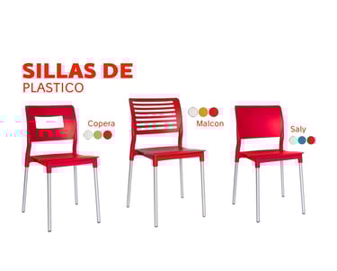 sillas de plastico para bar