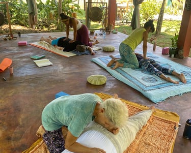 Taller de shiatsu zen en Las Lajas, Chiriquí, Panamá