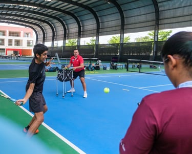 Cesar Performance Coach with Indian National Player