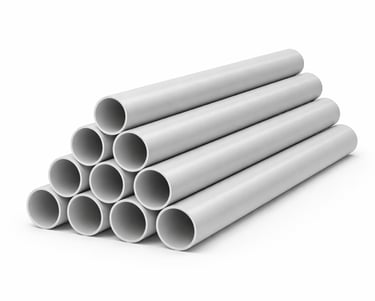 CPVC pipes for hot and cold water plumbing systems