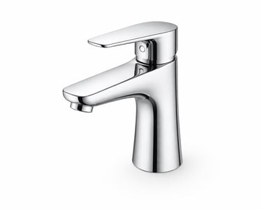 Modern water-efficient bathroom faucet