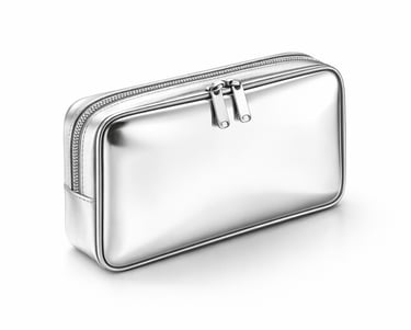 Travel pouches for carrying beauty essentials, professional cosmetic accessory