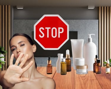 ngưng sử dụng toner khi bị kích ứng