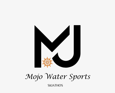 a logo for moto water sports
