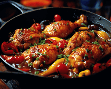 image recette poulet