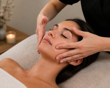 Soin visage réalisé chez Fée Pour Vous à Roquefort