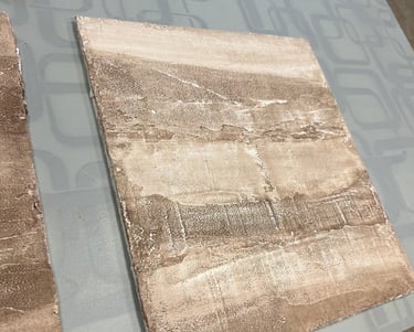 Campionature di prova per gli effetti decorativi