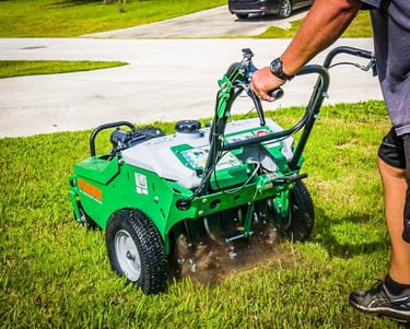 core aeracija, aeravimas