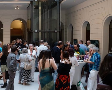 Papp Anita exhibition opening