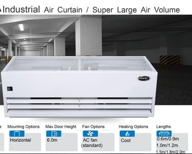 Airguard Industrial Air Curtain