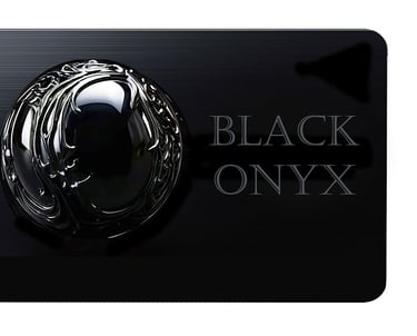 Black Onyx Cryptocurrency Card