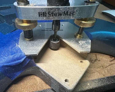 Fender Custom Guitar Neck pocket resize Penguin Guitar Co.