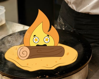 Maxima logo de MaxThomasBois propose du bois de chauffage pour faire des crêpes aux marchées de Noel